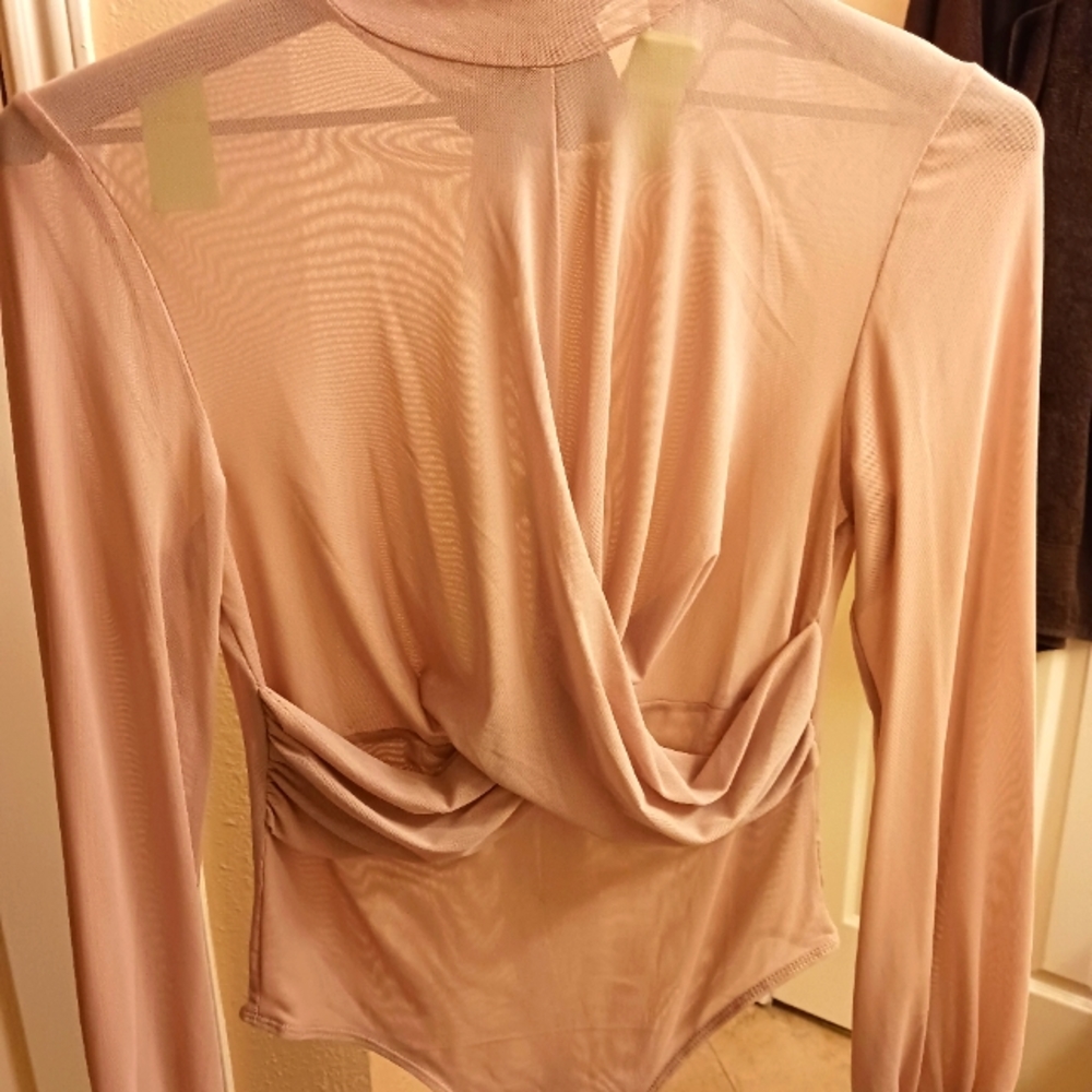 See through body suit